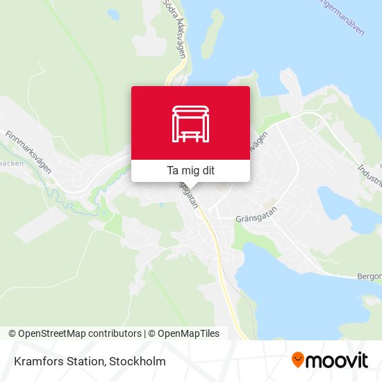 Kramfors Station karta