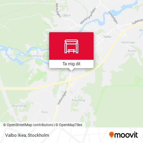 Valbo Ikea karta