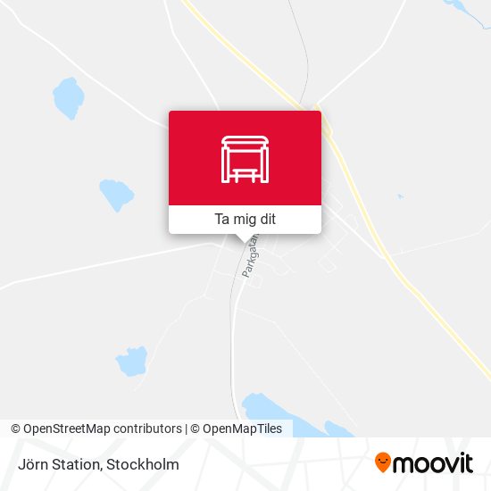 Jörn Station karta