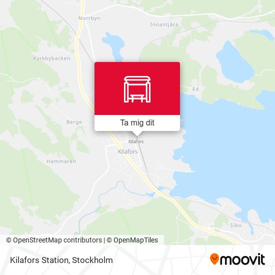 Kilafors Station karta