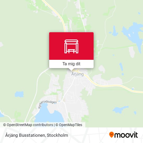 Årjäng Busstationen karta