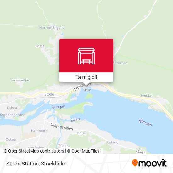 Stöde Station karta