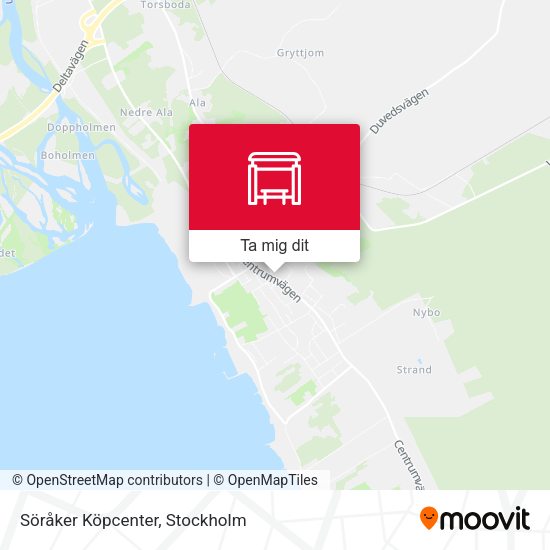 Söråker Köpcenter karta