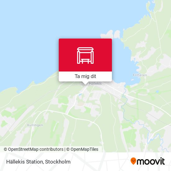 Hällekis Station karta