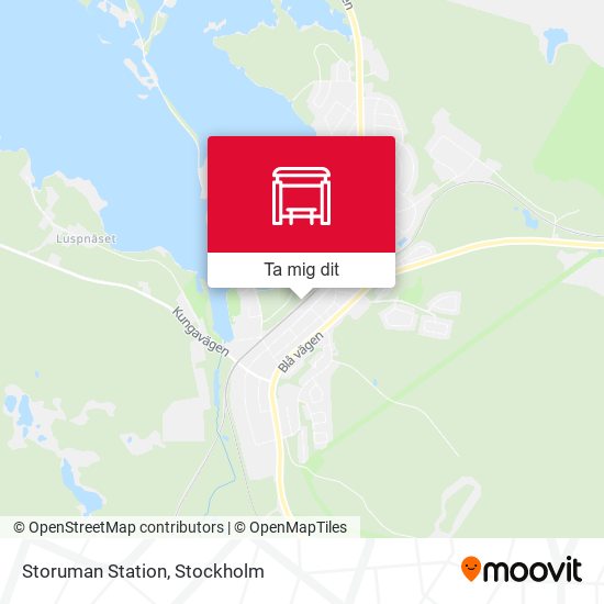 Storuman Station karta