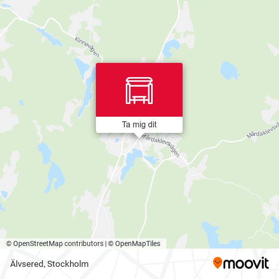 Älvsered karta