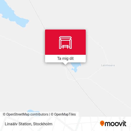 Linaälv Station karta