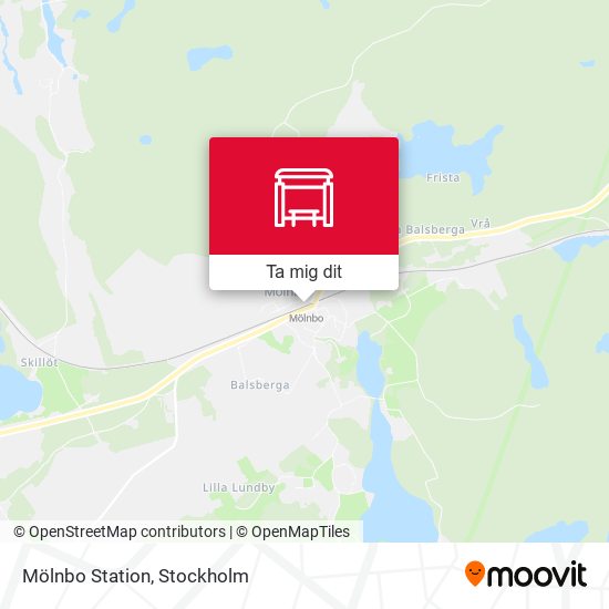 Mölnbo Station karta