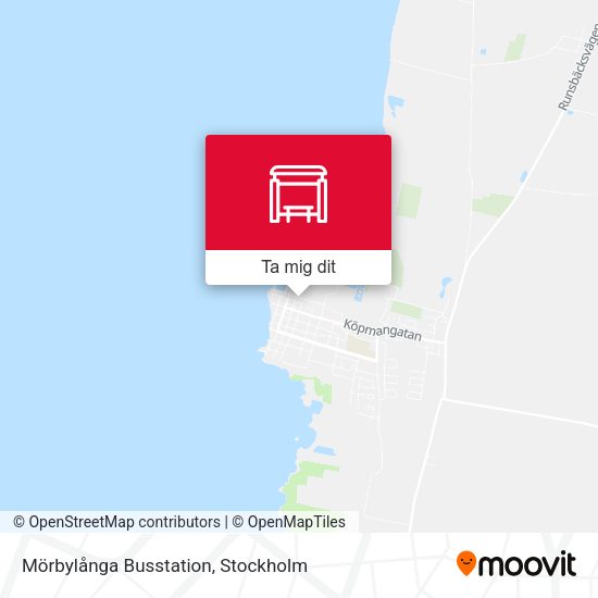 Mörbylånga Busstation karta