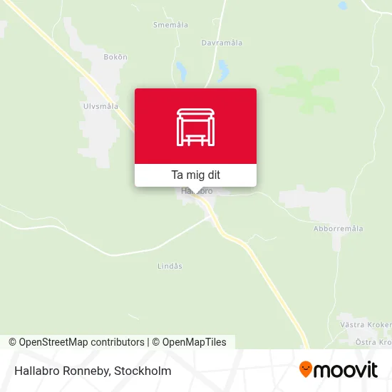 Hallabro Ronneby karta