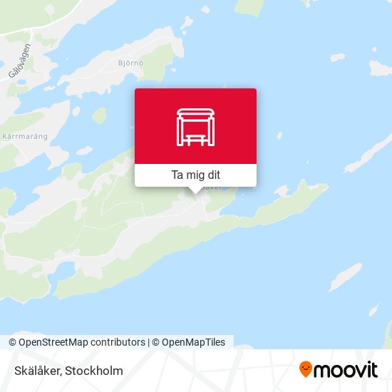 Skälåker karta
