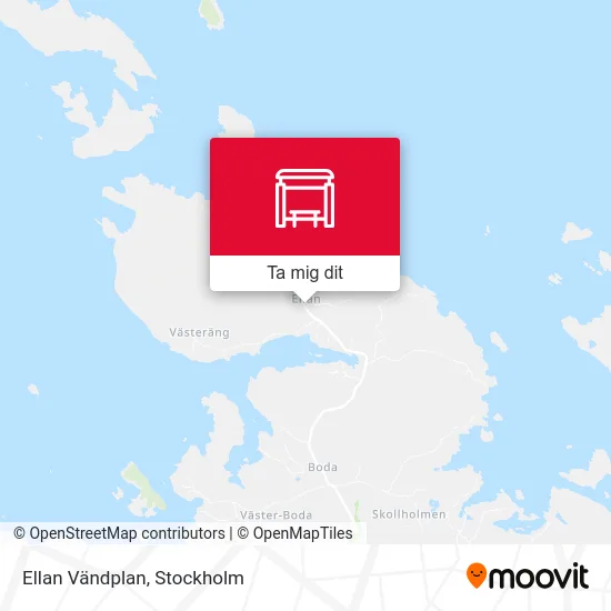 Ellan Vändplan karta