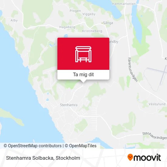 Stenhamra Solbacka karta