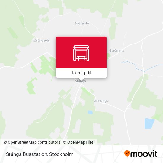Stånga Busstation karta
