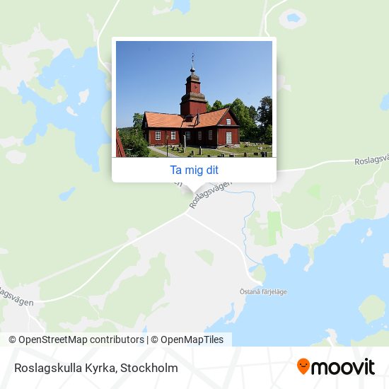 Roslagskulla Kyrka karta