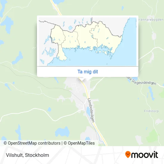 Vilshult karta