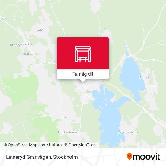 Linneryd Granvägen karta