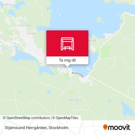 Stjärnsund Herrgården karta