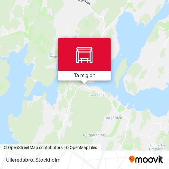 Ulleredsbro karta