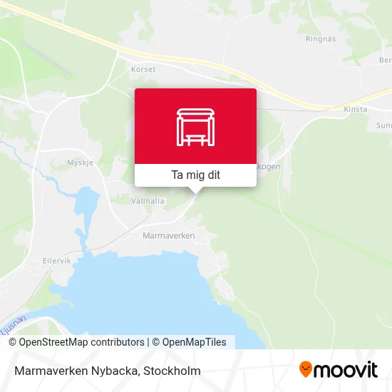 Marmaverken Nybacka karta