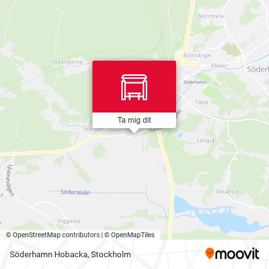 Söderhamn Hobacka karta