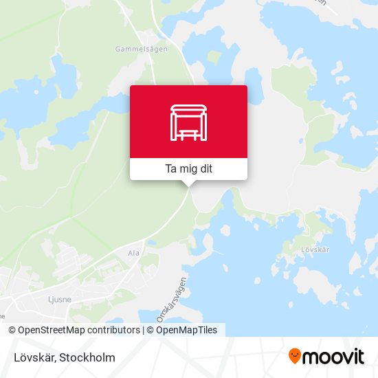 Lövskär karta