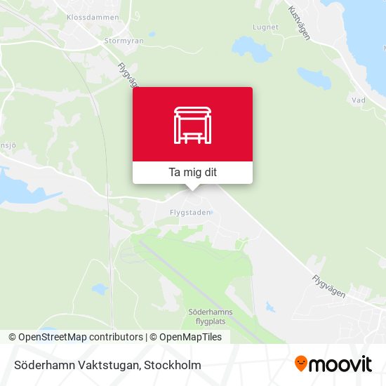 Söderhamn Vaktstugan karta
