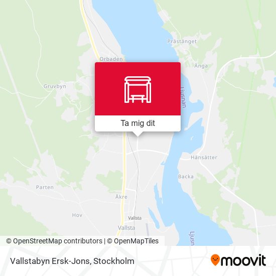 Vallstabyn Ersk-Jons karta