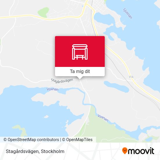 Stagårdsvägen karta