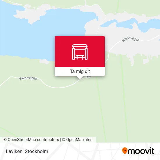 Laviken karta