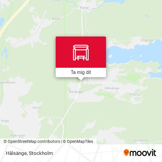 Hålsänge karta
