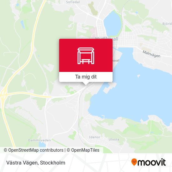 Västra Vägen karta