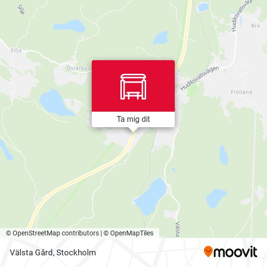 Välsta Gård karta