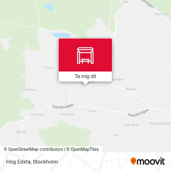 Hög Edsta karta