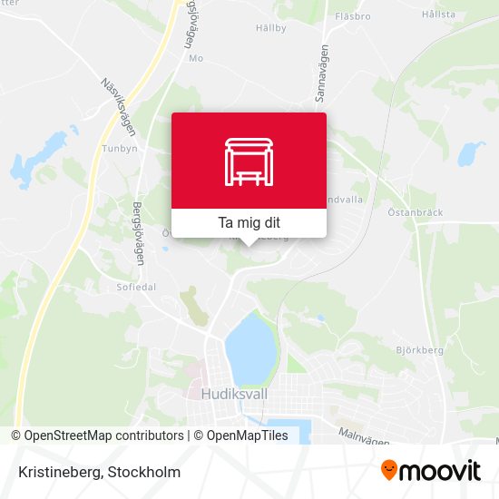 Kristineberg karta