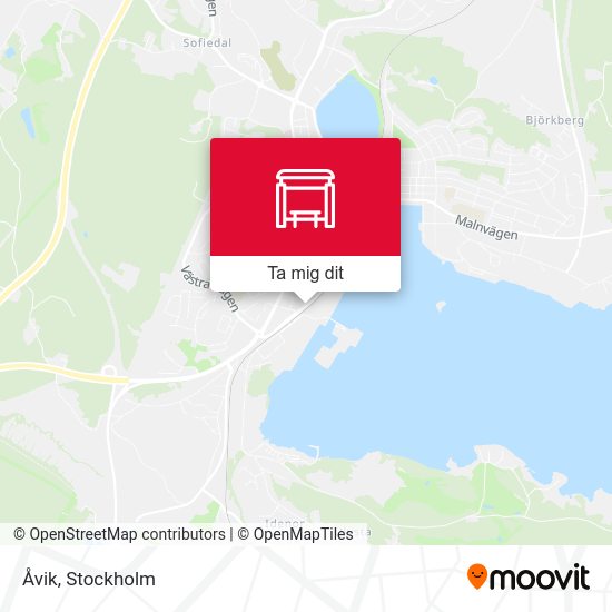 Åvik karta