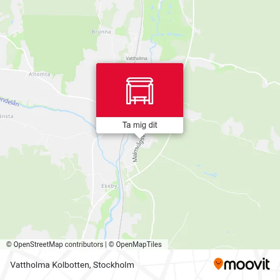 Vattholma Kolbotten karta