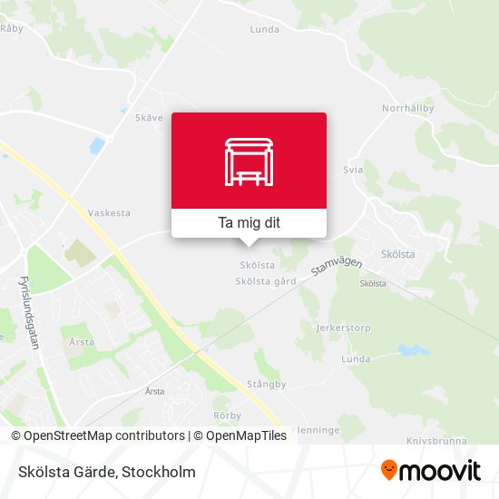 Skölsta Gärde karta
