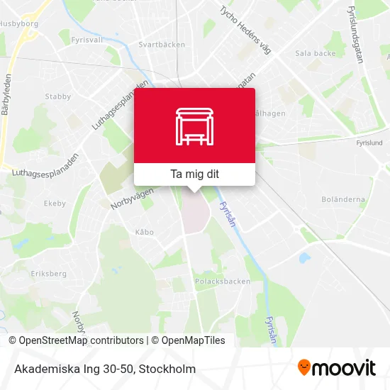 Akademiska Ing 30-50 karta