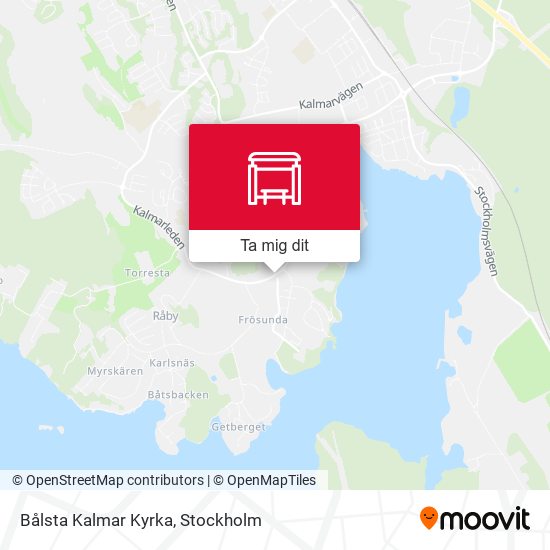 Bålsta Kalmar Kyrka karta