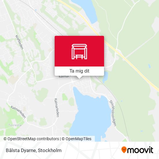 Bålsta Dyarne karta