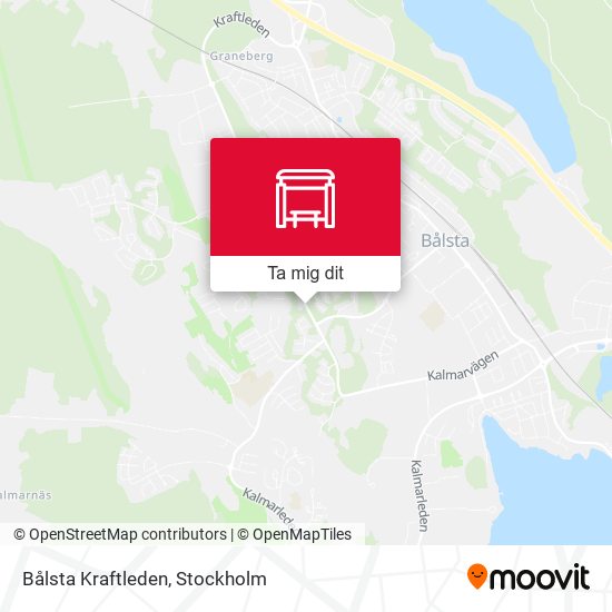 Bålsta Kraftleden karta