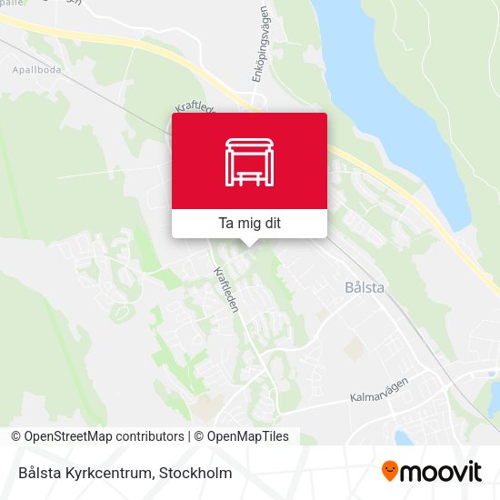 Bålsta Kyrkcentrum karta