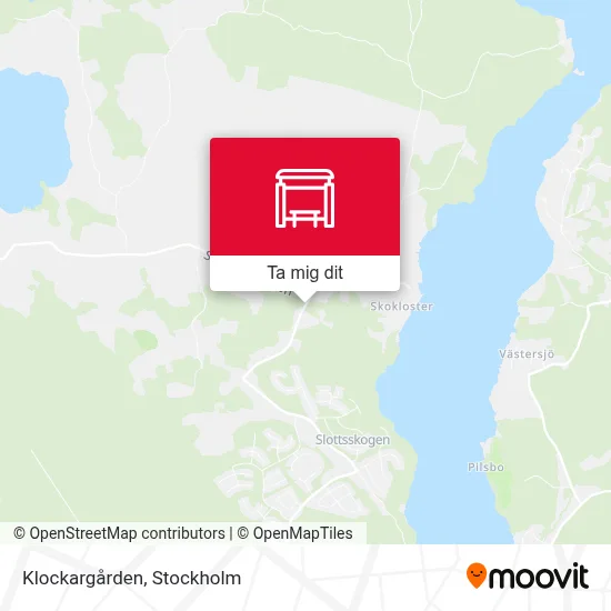 Klockargården karta