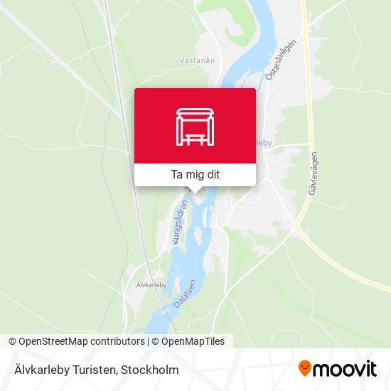 Älvkarleby Turisten karta