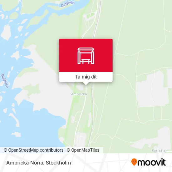 Ambricka Norra karta