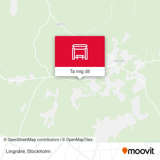 Lingnåre karta