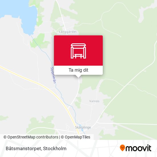 Båtsmanstorpet karta