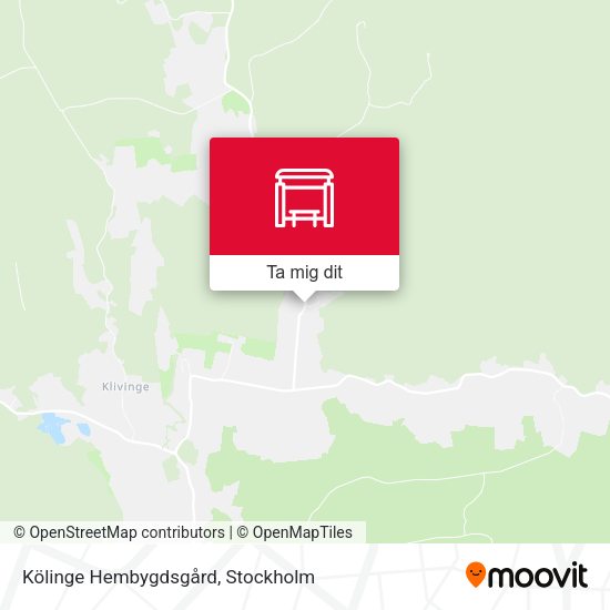 Kölinge Hembygdsgård karta