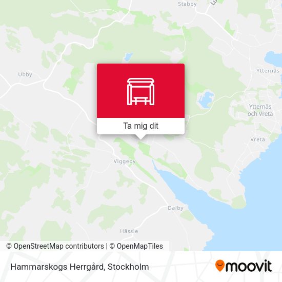Hammarskogs Herrgård karta